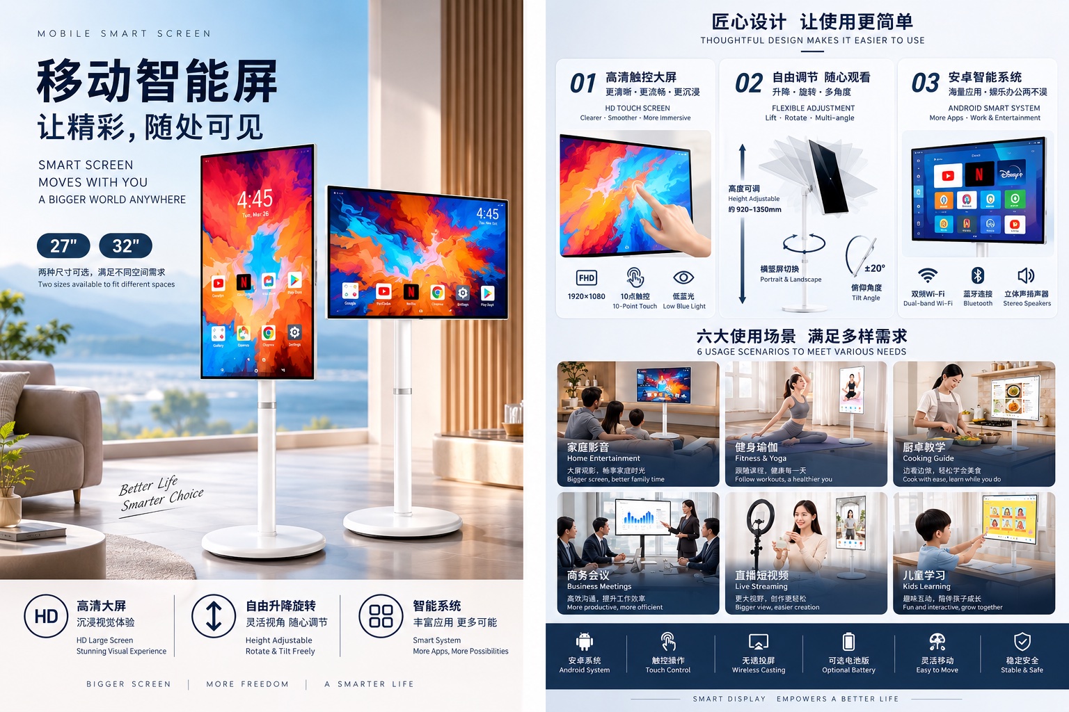 闺蜜机实拍：客厅里的移动智能屏